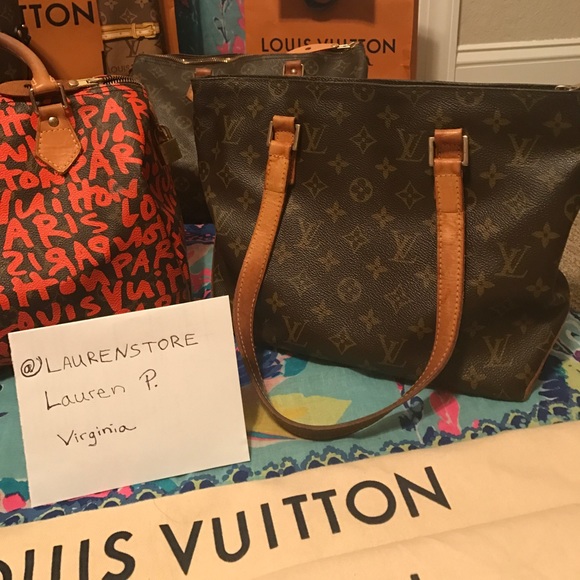 SOLD Authentic LV Cabas Piano - Picture 4 of 8